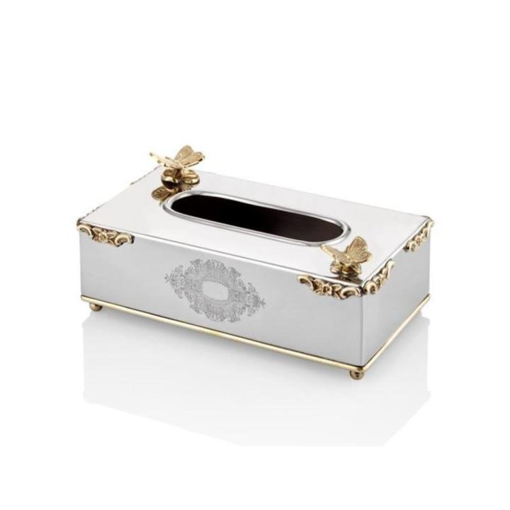 Black Pearl Kelebek Desenlı Pecetelık