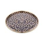 Leopar Somon Tepsi 31x31 Cm