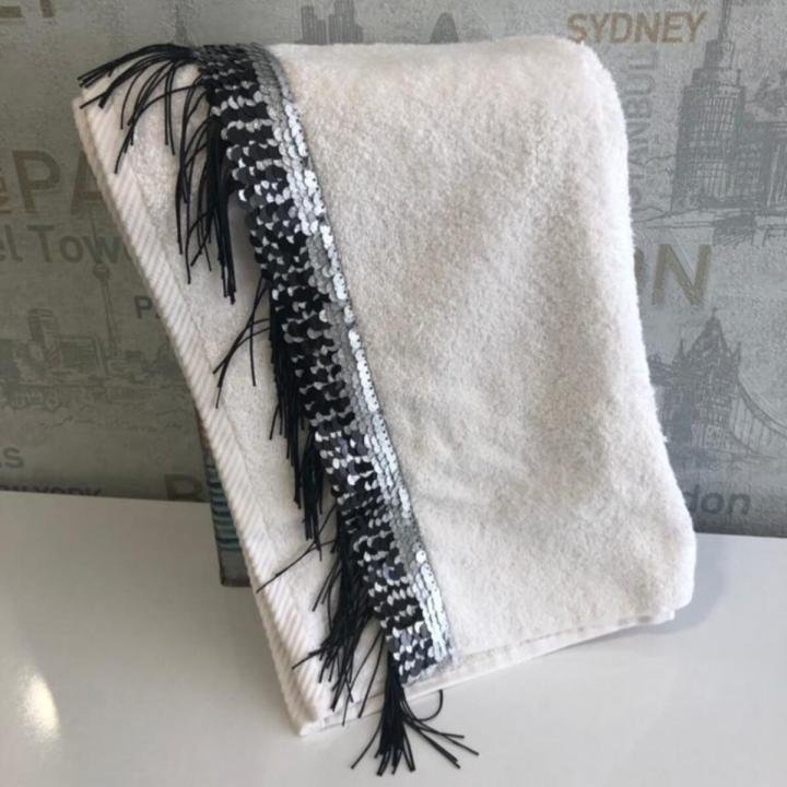 Tekli Stamp Silver 50*90 Havlu Verse-reverse