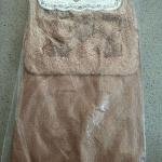 Pamuk Banyo 2'li Paspas Klozet Takımı Yumuşak Yıkanabilir Dikdörtgen Halı Alanur