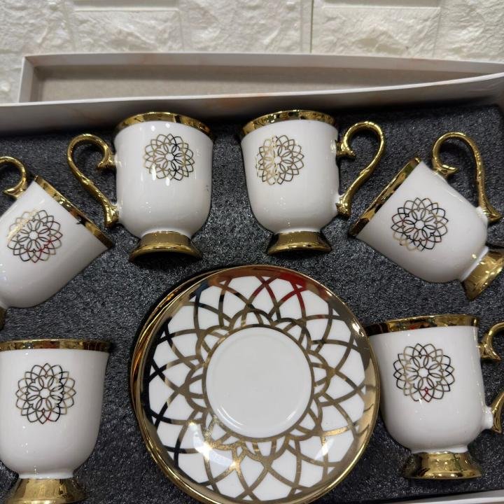 6' LI FİNCAN TAKIMI GOLD