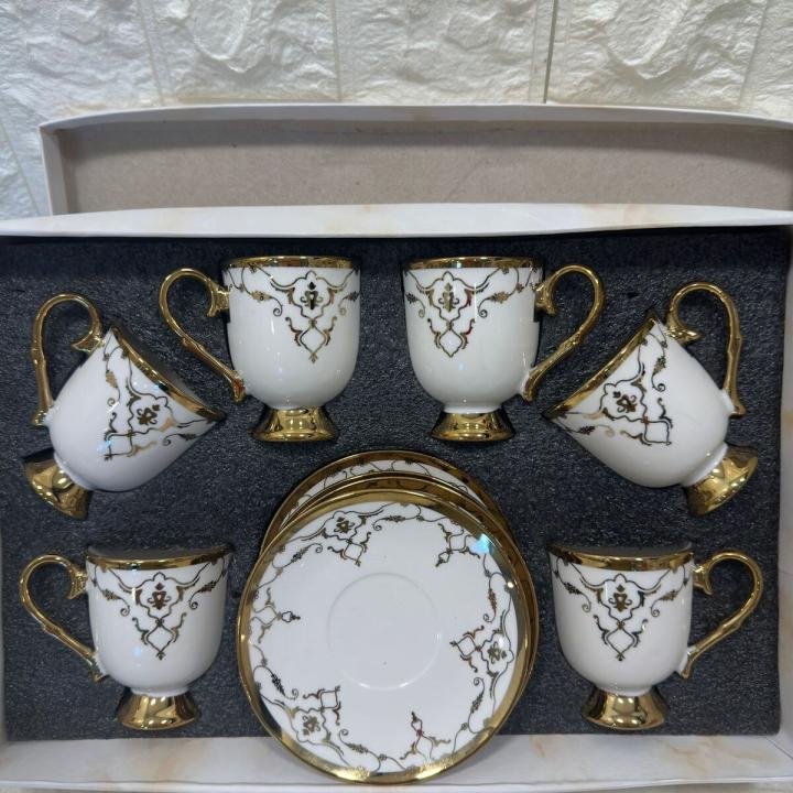 6' LI FİNCAN TAKIMI GOLD