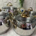 Tencere Seti Çelik 8 Parça