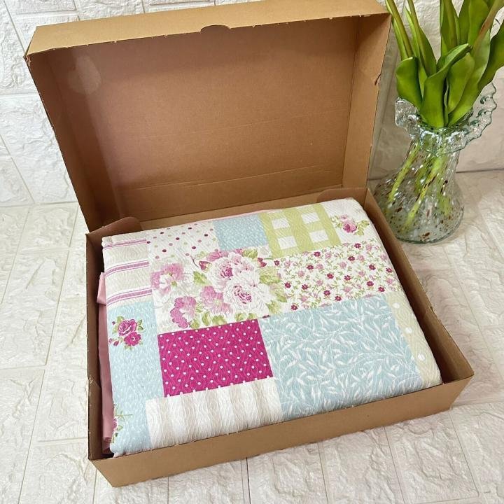 Patchwork Pike Takımı Çift Kişilik  % 100 Pamuk