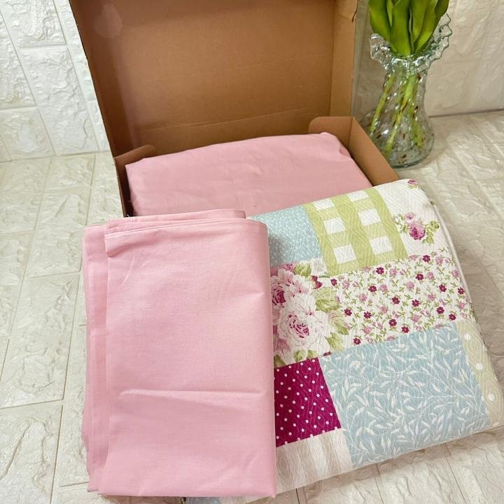 Patchwork Pike Takımı Çift Kişilik  % 100 Pamuk