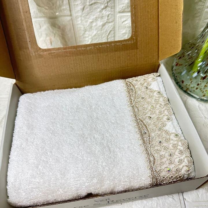 Kuğu 50*90 Bambu Havlu Verse-reverse