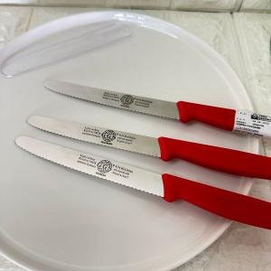 Doğrama Bıçağı Tırtıklı (sıyah) 3 lü