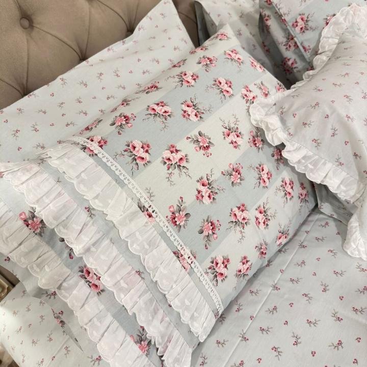 FİRİL Pamuklu 1.kalite Çift Kişilik Nevresim Takımı