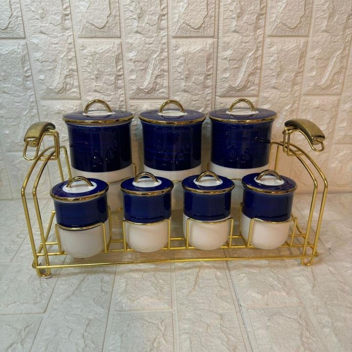 Porselen Baharat Takımı 15 parça