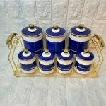 Porselen Baharat Takımı 15 parça