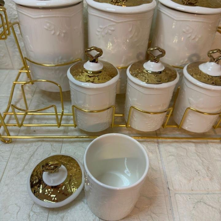 Porselen Baharat Takımı 15 parça