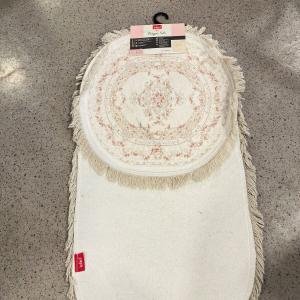 Ekonomik Banyo Paspası 2 'li Kaymaz Taban 60x100