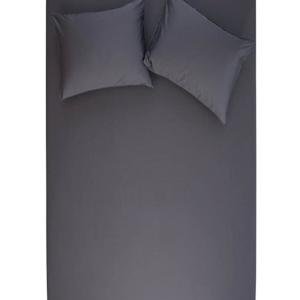 FITTED RANFORCE ÇARŞAF SETİ ÇİFT KİŞİLİK ANTRASİT 160x200