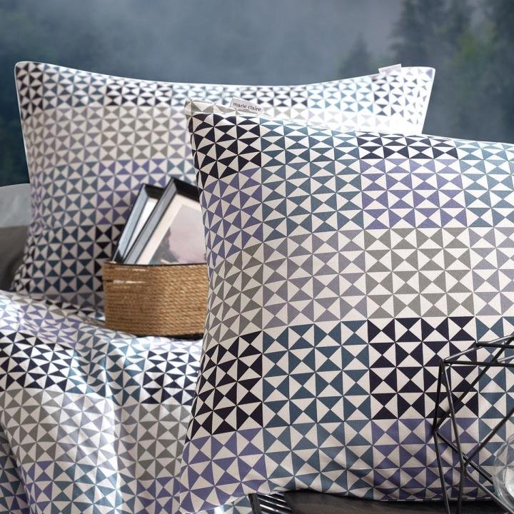 Stavanger Gri Pamuklu Tek Kişilik Çarşaflı ve Yastık Kılıflı Nevresim Takımı