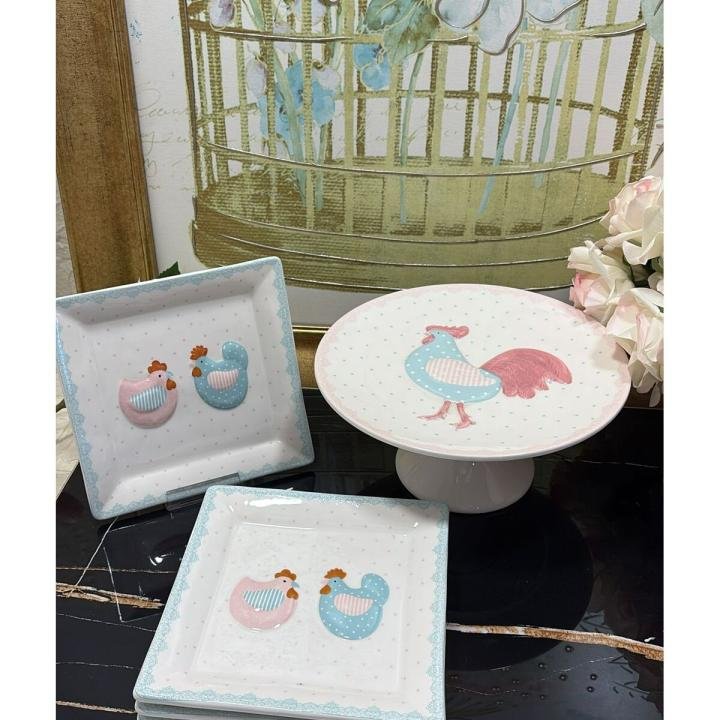 Sunum Seti Kek-Pasta 5 parça