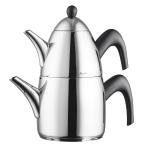 6500 Siyah İndüksiyon Tabanlı Çaydanlık