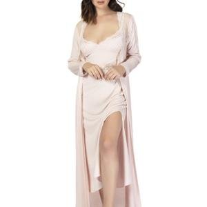 Kadın Penye 6'lı Set 1020 - Pudra