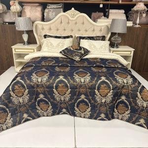 Çeyiz Yatak Örtüsü Melani Lacivert 260*270