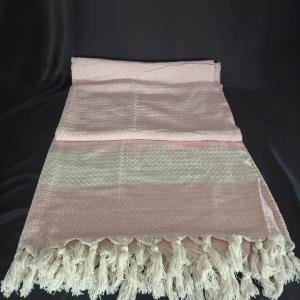 Dört Mevsim Çok Amaçlı %100 Pamuk Pike Örtü Pembe