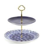 Flower Porselen Katlı Kurabiyelik