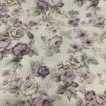 Jasmin Pike Çift Kişilik Mor % 100 Pamuk - 220 X 230