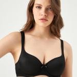 Siyah Ersk100 Lily Toparlayıcı Kulaklı Boş Cup Tek Sütyen