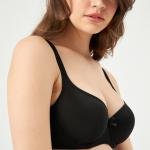 Siyah Ersk100 Lily Toparlayıcı Kulaklı Boş Cup Tek Sütyen