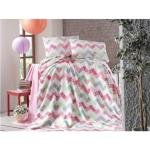 Renkli Çift Kişilik Pike Takımı