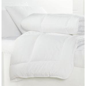 Beyaz Microfiber Yorgan Çift Kişilik