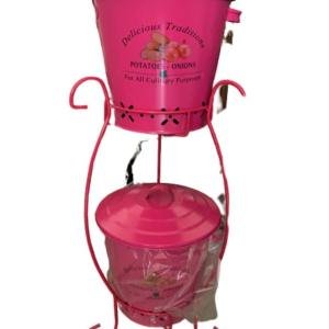 Akay Ferforje Patates Soğan Kovası