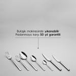 Dalyan Sade 12 Kişilik 89 Parça Kutulu Çatal Kaşık Bıçak Takımı