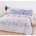 Ranforce Çift Kişilik Nevresim Takımı Lila Caroline