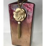 Marshala Güllü Vazo 33 cm