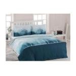 Çift Kişilik Nevresim Takımı Fitted Jungle Su Yeşili