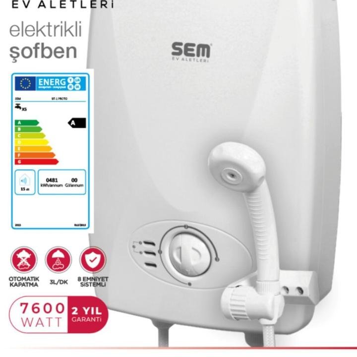 Selen Elektrikli Şofben