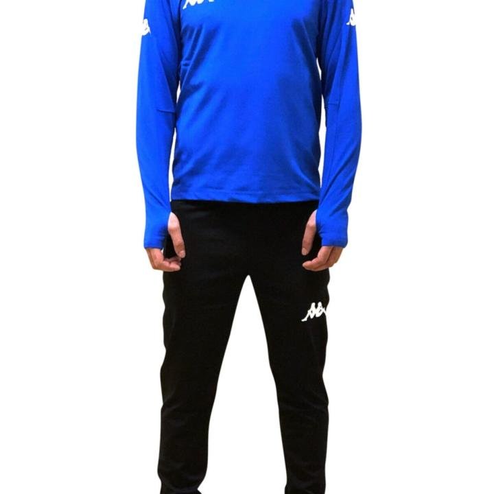 Erkek Mavi Yarım Fermuarlı Player Ablas3 Eşofman Takımı