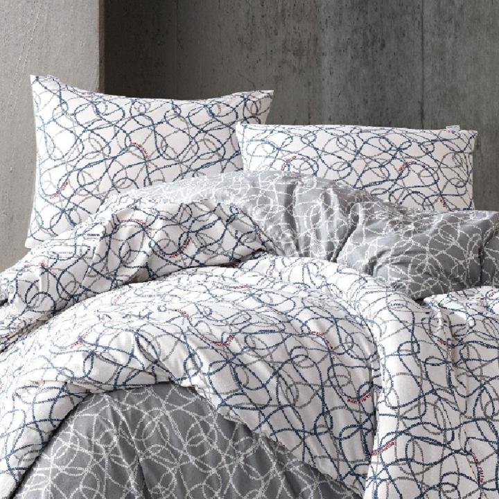 Çift Kişilik Nevresım Takımı Syracus 100% Pamuk Multı