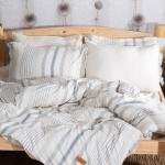 Çift Kişilik Nevresım Takımı Julıen 100% Pamuk Lacıvert