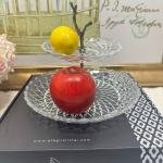 Hanedan Antik 2 Katlı Sunumluk 29*29*25