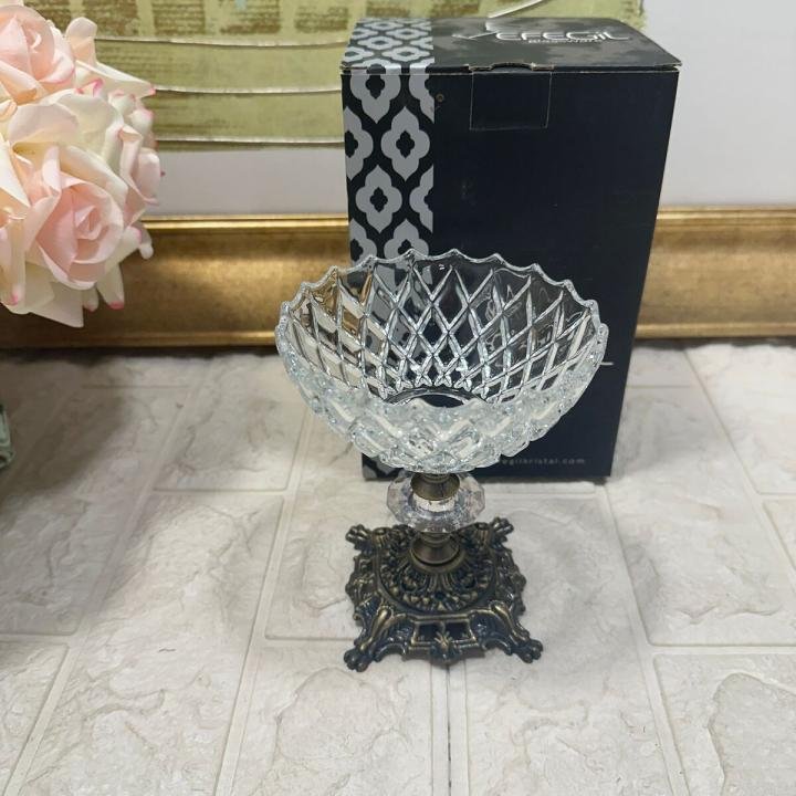 Hanedan Antik 18 cm Ayaklı Sunumlık 12*12*14