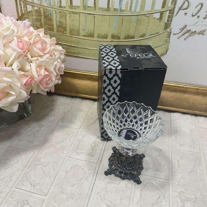 Hanedan Antik 18 cm Ayaklı Sunumlık 12*12*14