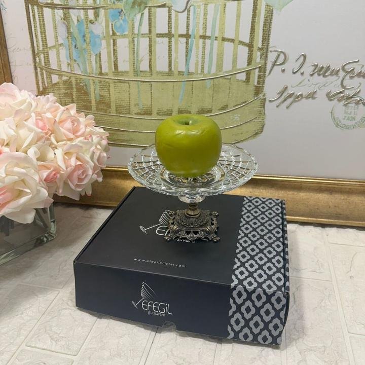 Hanedan Antik 18 cm Ayaklı Sunumlık 18*18*12