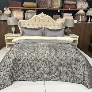 Magna Gri Yatak Örtüsü