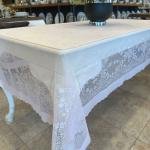 ÖRME DANTEL MASA ÖRTÜSÜ DİKDÖRTGEN 145x220