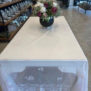 ÖRME DANTEL MASA ÖRTÜSÜ DİKDÖRTGEN 180x270