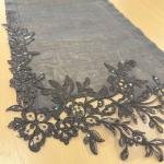 Özel Üretim Runner Siyah 40x160