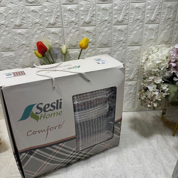 Çift Kişilik Battaniye Scotch Pamuklu 200x 240