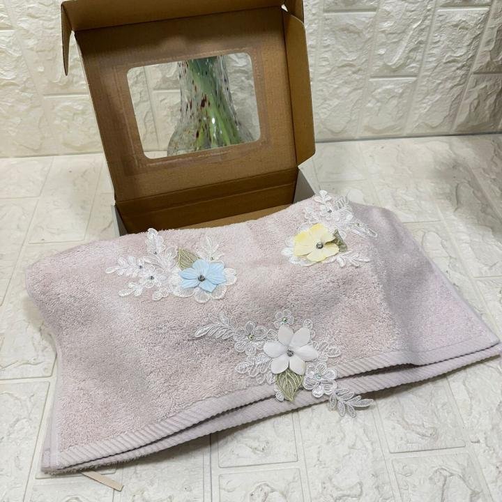 Barbara 50*90 Bambu Havlu Verse-reverse