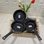 Teflon Tava 3 lü (18-20-22 cm)