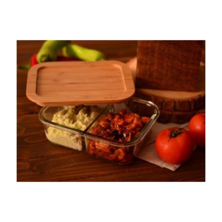 Lavi 600 Ml 2 Bölmeli Saklama Servis Kutusu